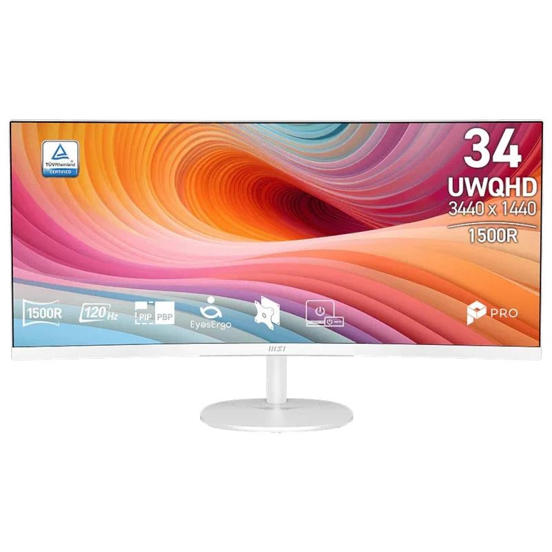 MSI MP341CQW E12 Monitor34" UWQHD VGA HDMI MM curv