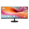 MSI MP341CQ E12 Monitor34" UWQHD VGA HDMI MM curv