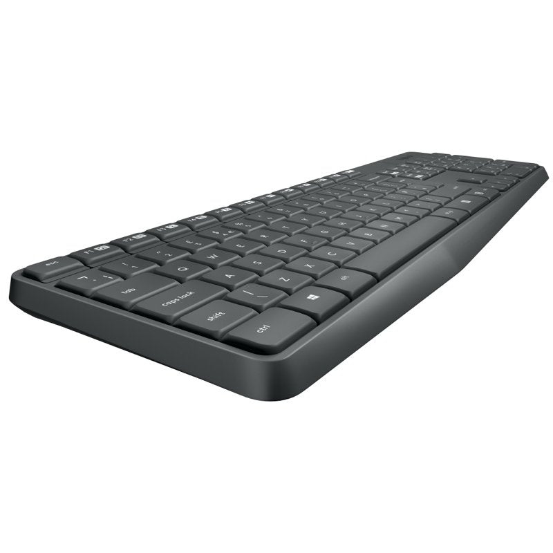 Logitech MK235 Teclado y ratón Inalámbrico Gris - detalle