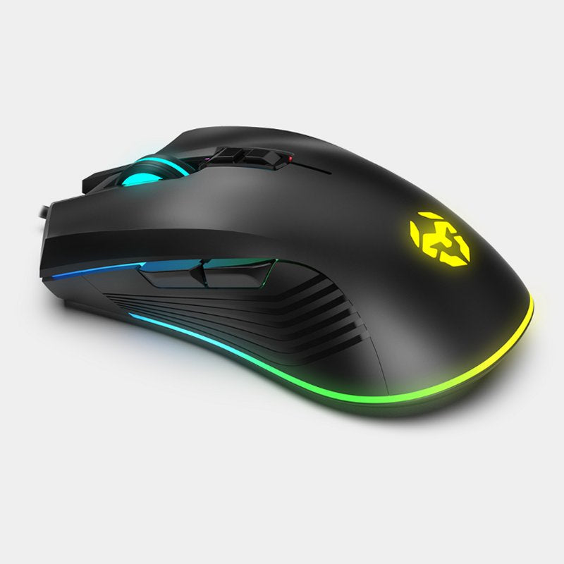 Krom Pack Teclado Semimecanico y Raton Krusher SP - detalle