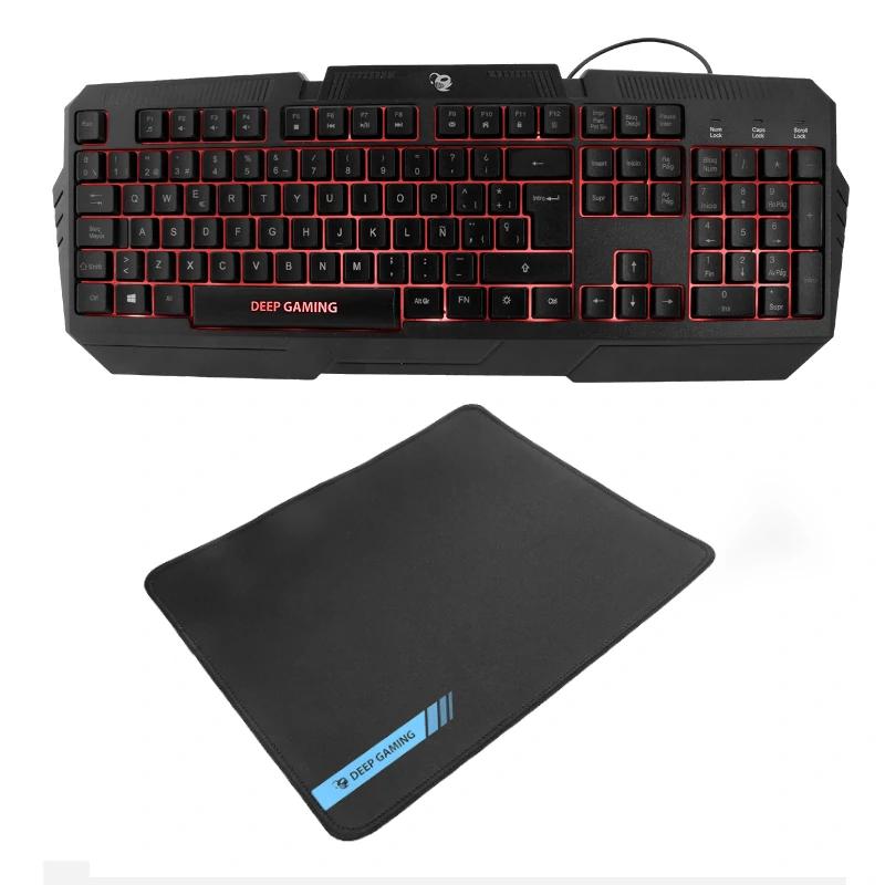 DEEPGAMING KIT GAMING XWING2 TEC+RAT+AUR+ALF - detalle