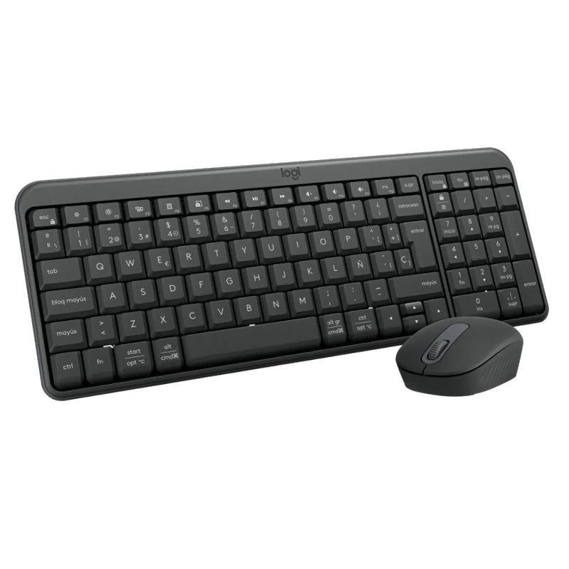 Logitech Teclado+raton MK250 bluet Negro - detalle