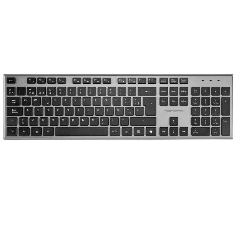 Tacens 3EN1 Teclado+Ratón+Alfom Inalámbrico Negro
