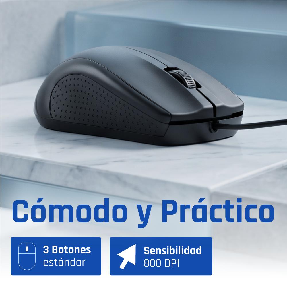 iggual Kit teclado y ratón COM-CK-STANDARD negro - detalle