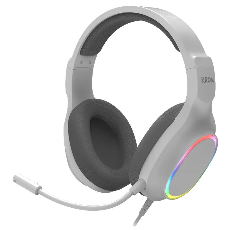 KROM KENTA PC Combo Gaming 4 en 1 RGB Blanco - detalle