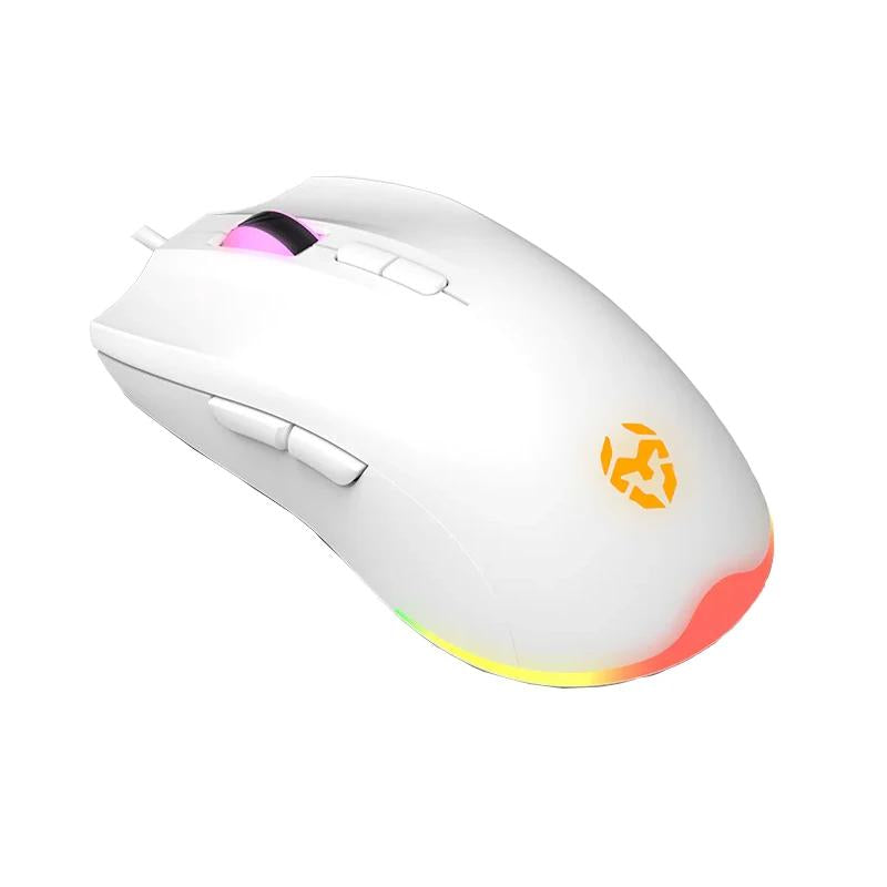 KROM KENTA PC Combo Gaming 4 en 1 RGB Blanco - detalle