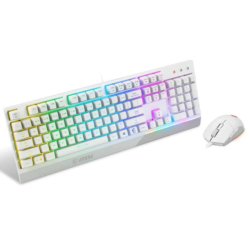 Msi Teclado + Ratón Vigor GK30 COMBO White - detalle
