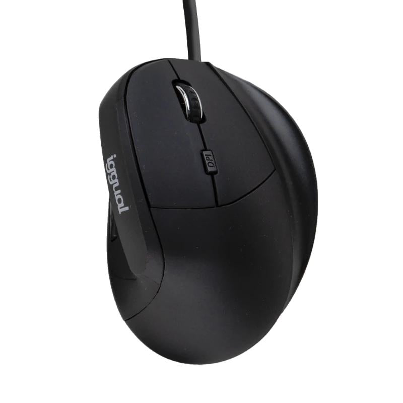 iggual Ratón ergonómico vertical USB ERGO-V - detalle