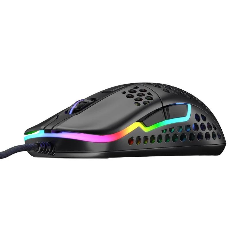 Cherry Xtrfy Ratón RGB 400-16.000 dpi USB Black - detalle