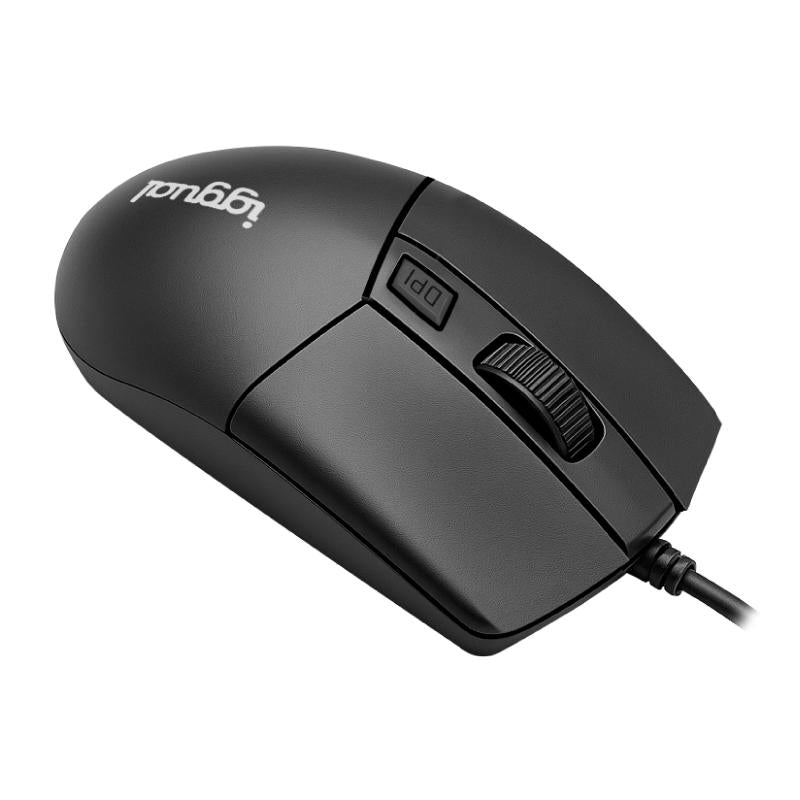 iggual Ratón óptico COM-BUSINESS2-2400DPI negro - detalle