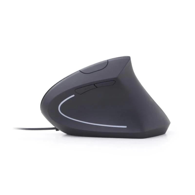 GEMBIRD Ratón óptico USB erg 6 botones cable Negro - detalle