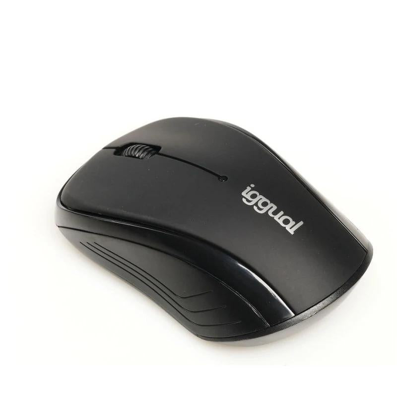 iggual Ratón inalámbrico WOM-BASIC-1600DPI negro - detalle