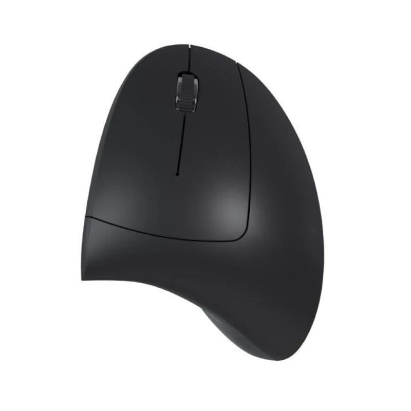 Rato sen fíos vertical Nilox, 1600 DPI, negro 