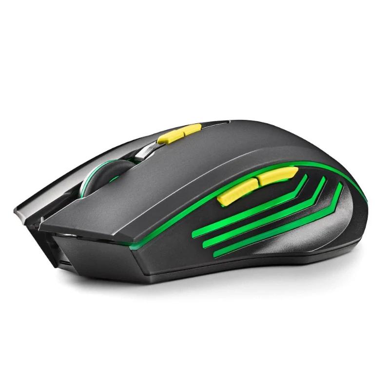 NGS RATON GAMING INALAMBRICO CON LUCES LED - detalle