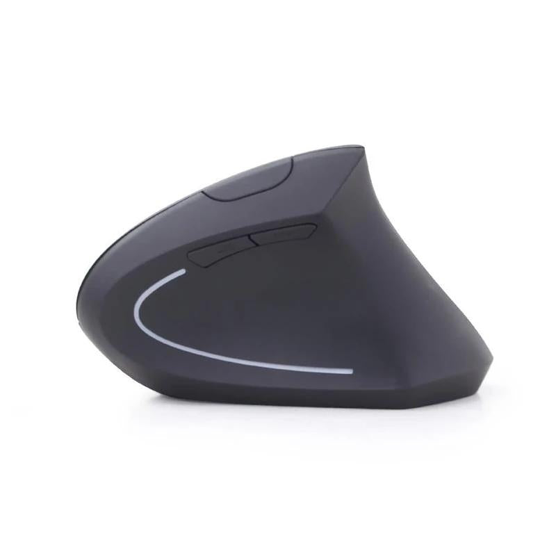 GEMBIRD Ratón óptico inalamb. ergo 6 botones Negro - detalle