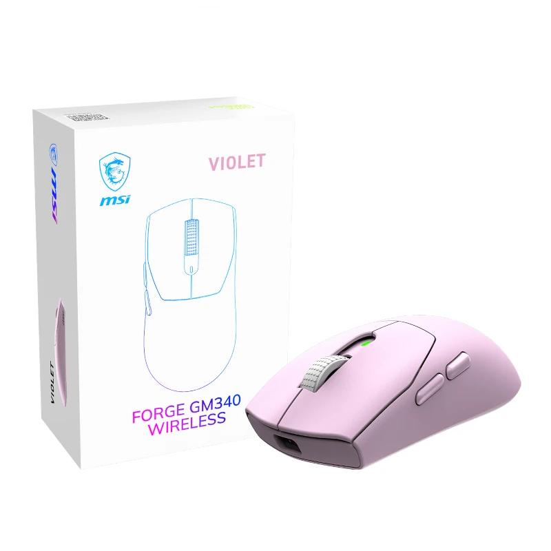 MSI Ratón Inalámbrico FORGE GM340W VIOLET 12000DPI - detalle