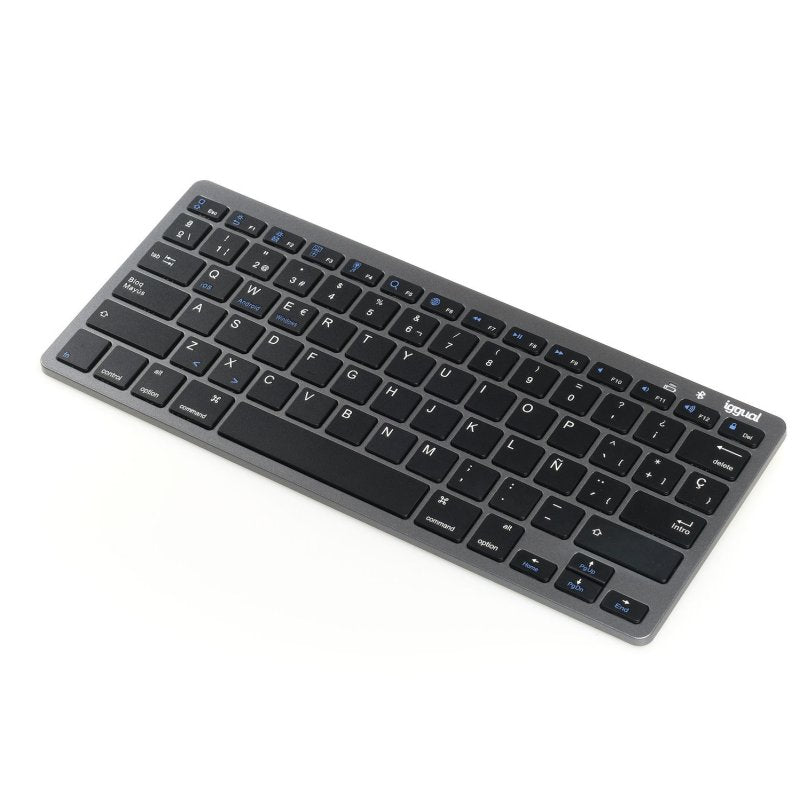 iggual Teclado Bluetooth Slim TKL-BT negro 2 canal - detalle