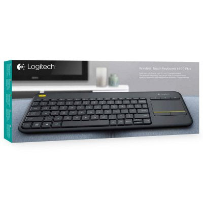 Logitech Teclado K400 920-007137 Plus Touch Negro