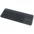 Teclado Logitech K400 920-007137 Plus Táctil Negro