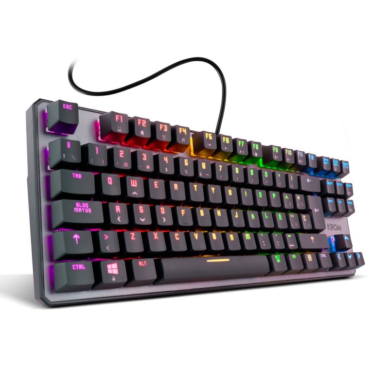 Krom Teclado mecánico RGB Krom KERNEL TKL (ten-key - detalle