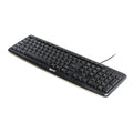 Teclado USB estándar iggual CK-BASIC-105T negro