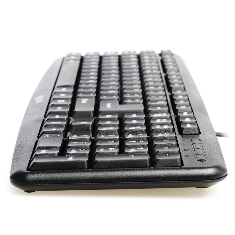 Teclado USB estándar iggual CK-BASIC-105T negro