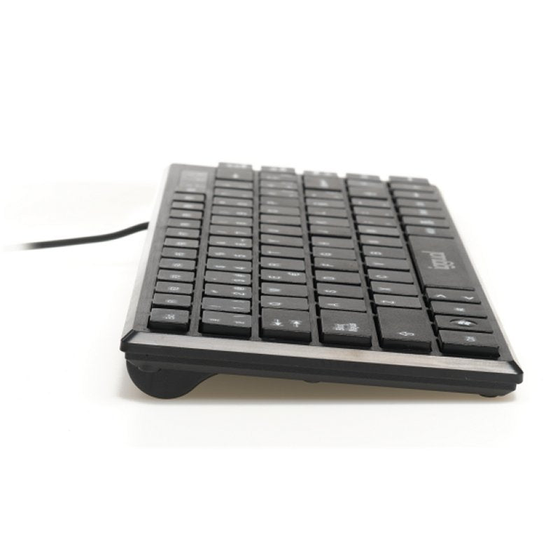 Teclado USB compacto iggual TKL Slim TKL-USB negro