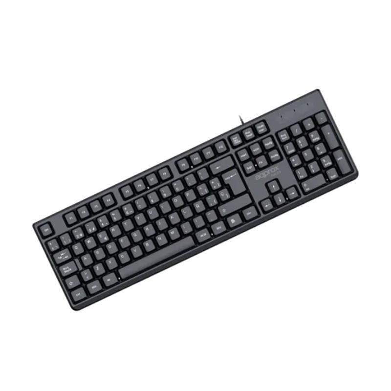 APPROX Teclado X205 USB 2.0 Negro