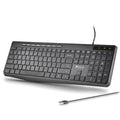 NGS Teclado USB SPECTRA Ultra Slim Silen. USB-A