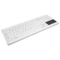 Cherry Teclado Touchpad lavable/desinfe USB Blanco