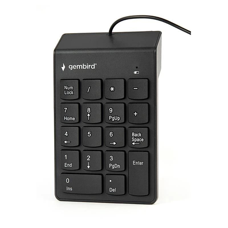 Gembird Teclado Numérico por cable USB Negro