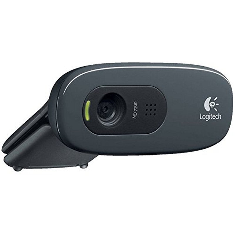 Logitech C270 WebCam HD 720p 3Mpx USB Negra - detalle