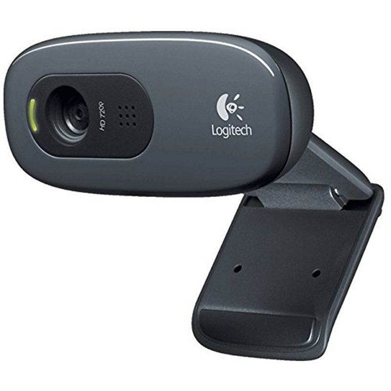 Logitech C270 WebCam HD 720p 3Mpx USB Negra - detalle
