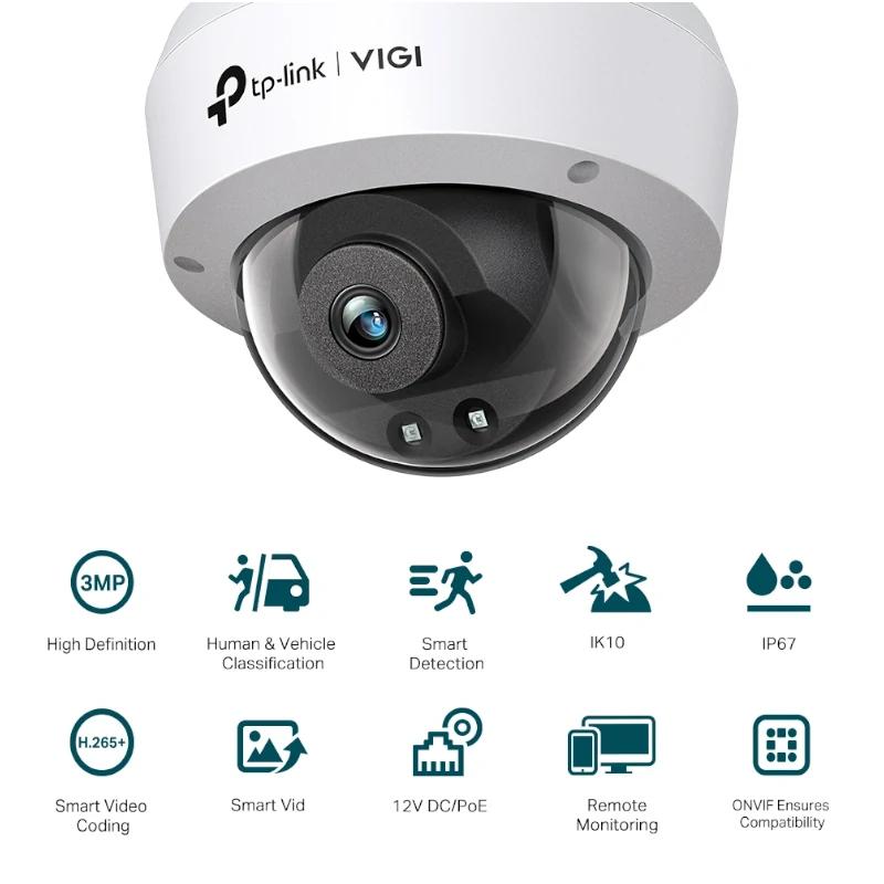 VIGI Cámara IP Domo C230I 3MP Plástico IR 4mm - detalle