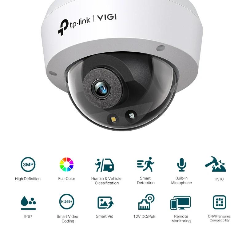 VIGI Cámara IP Domo C230 3MP Plástico Full-Color 2 - detalle