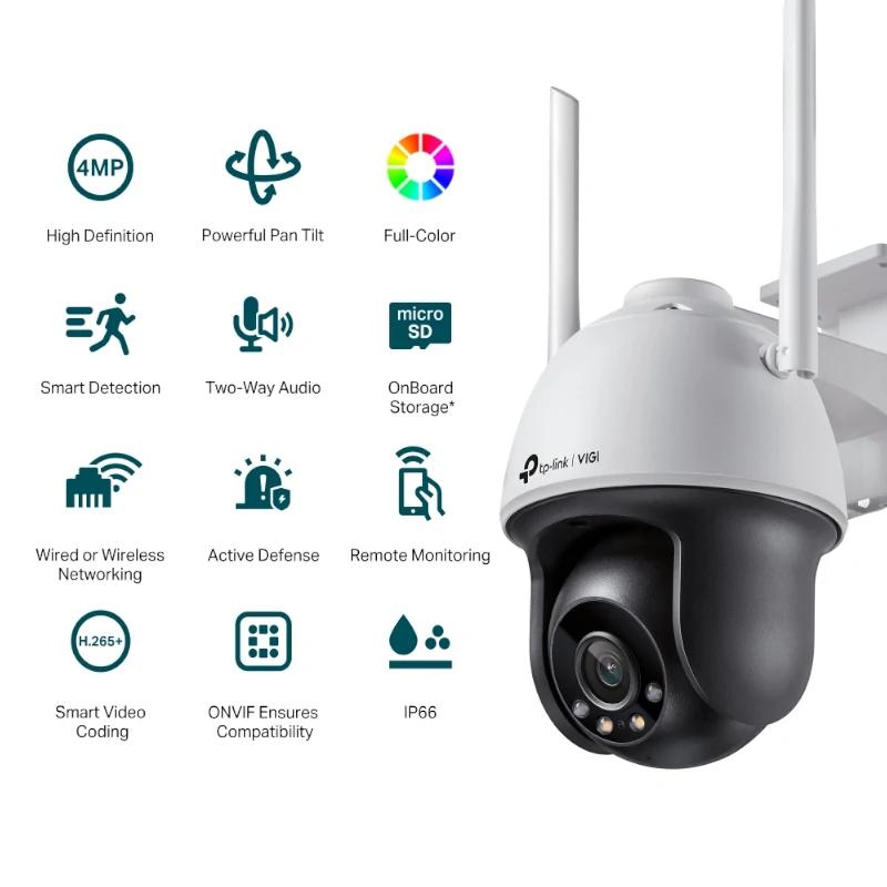 VIGI Cámara IP PT C540-W 4MP Plástico FColor Wi-Fi - detalle