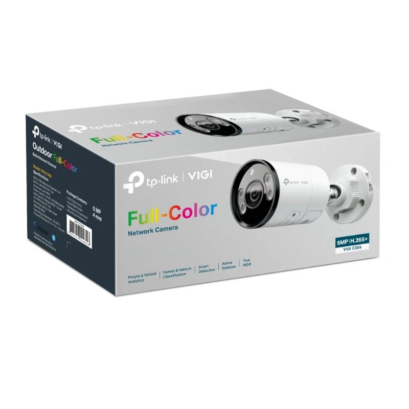 VIGI Cámara IP Bullet C355 5MP Metal Full-Color 6m - detalle