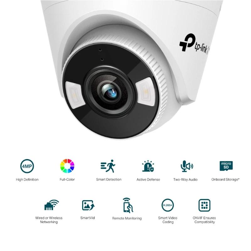 VIGI Cámara IP Turret C440-W 4MP Plástico FColor W - detalle