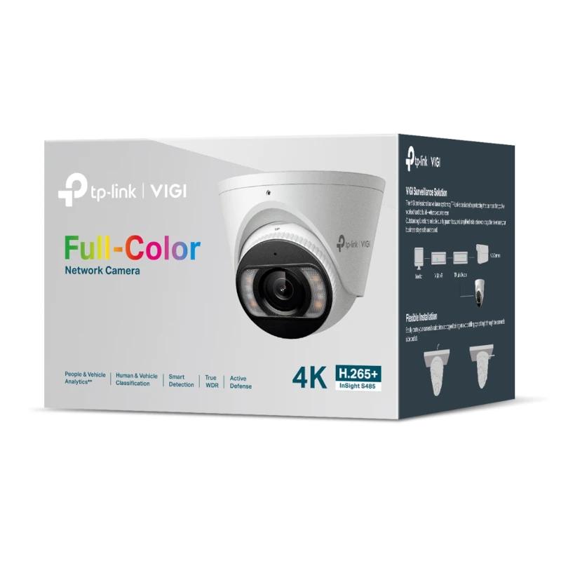 VIGI S485(2.8mm) Cámara NW Turret 8MP Full-Color - detalle