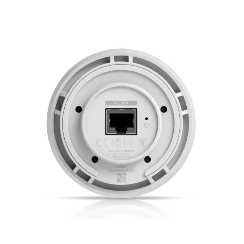 Ubiquiti UVC-G6-Bullet-W PoE 4K IP66 IK04 IR - detalle