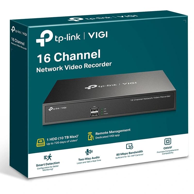 VIGI NVR1016H Grabador IP Rack 01 HDD 16 Canales - detalle