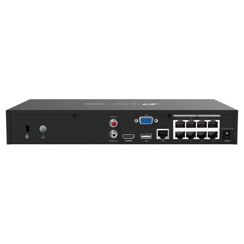 VIGI Grabador IP NVR1008H-8MP Rack 01 HDD 08 C PoE - detalle