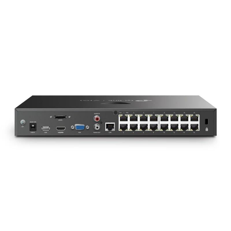 VIGI NVR2016H-16P Grabador IP Rack 02 HDD 16 C PoE - detalle