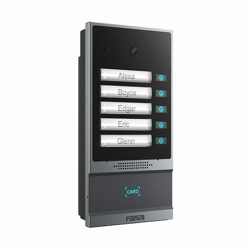 Fanvil i63 SIP Videoportero con IK07 IP66 - detalle