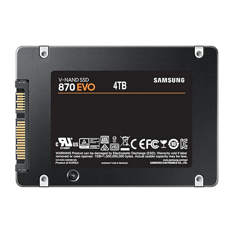 Samsung 870 Evo SSD 4TB 2.5" SATA3 - detalle