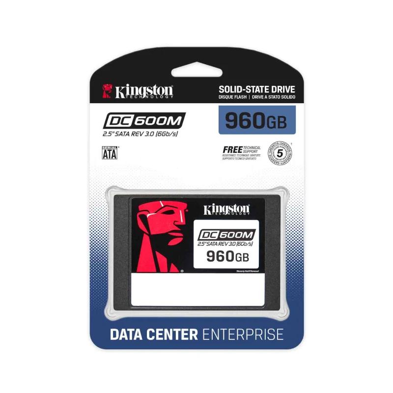 Kingston Data Center DC600M SSD 960GB 2.5" SATA - detalle
