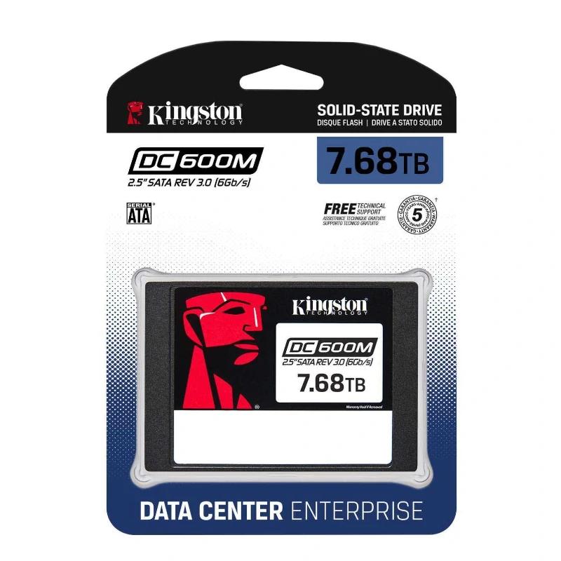 Kingston Data Center DC600M SSD 7680GB 2.5" SATA - detalle