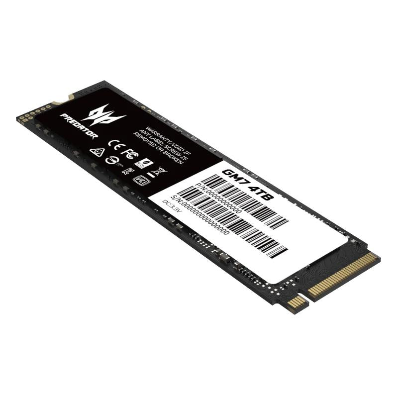 ACER PREDATOR SSD GM7 4Tb M.2 NVMe PCIe Gen 4x4 - detalle