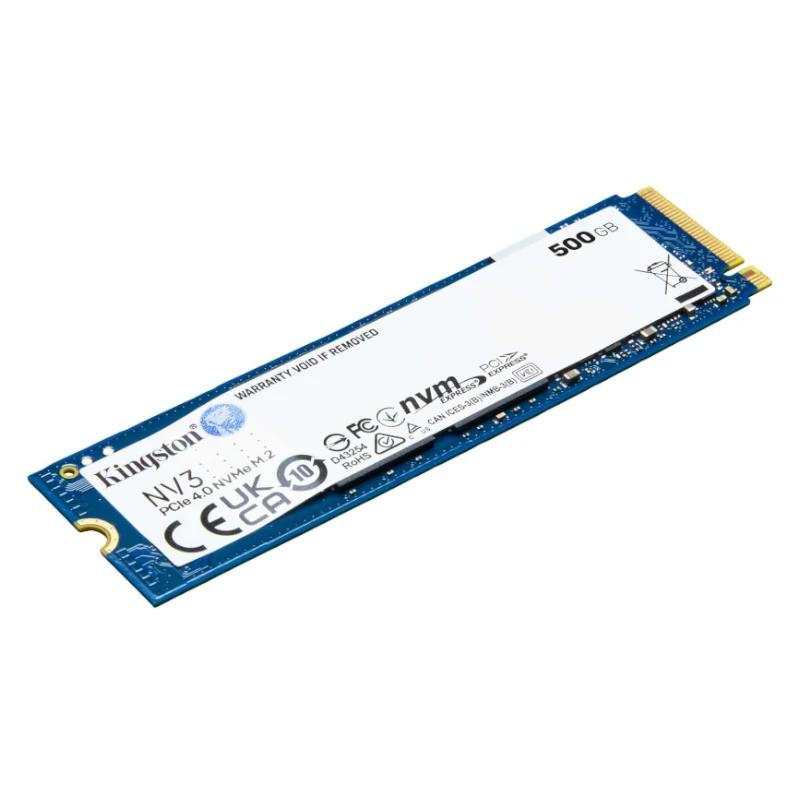 Kingston NV3 SSD 500GB PCIe NVMe Gen 4.0 - detalle