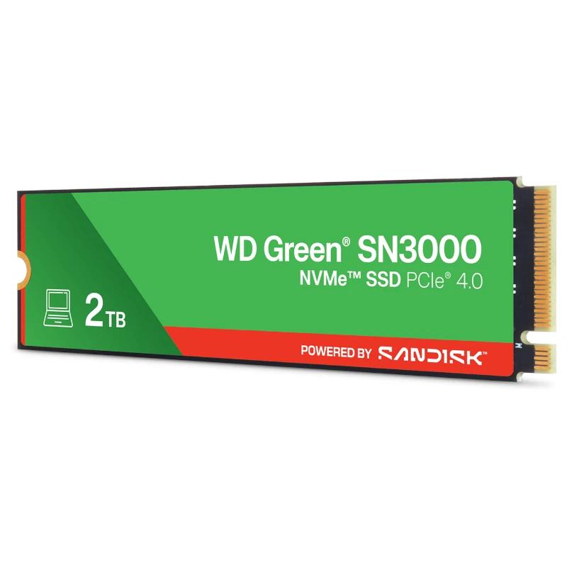 WD Green SN3000 SSD 2TB PCIe Gen4  NVMe - detalle